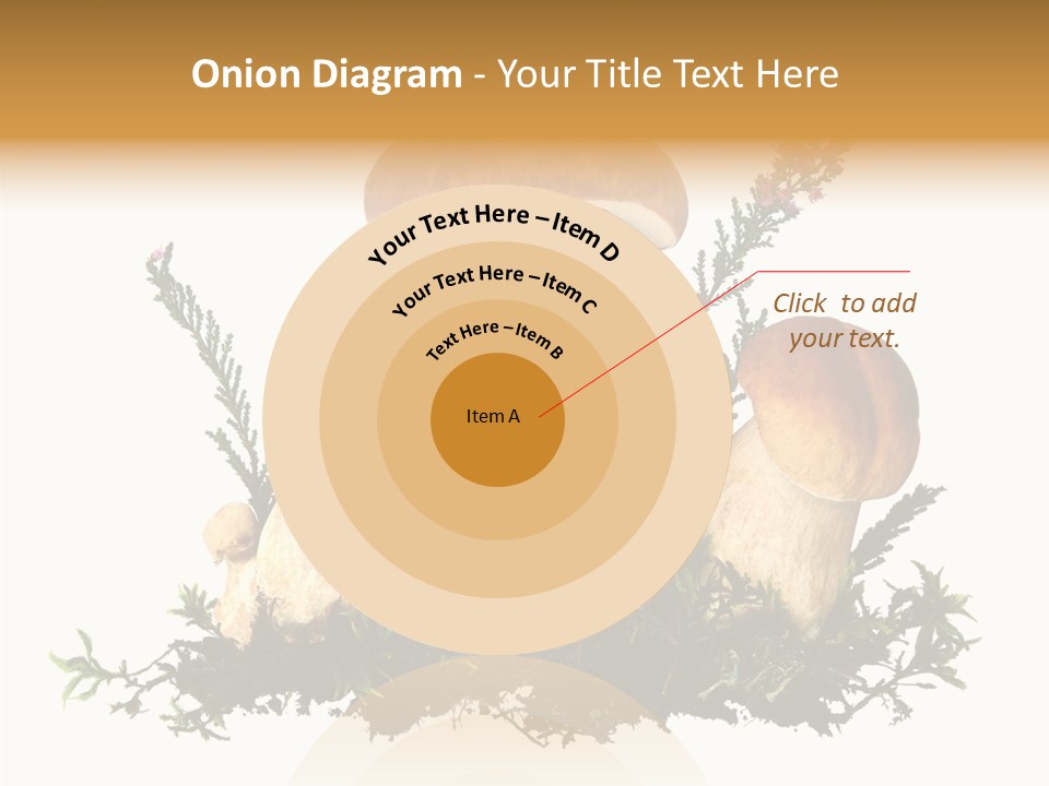 Food Stem Peat PowerPoint Template
