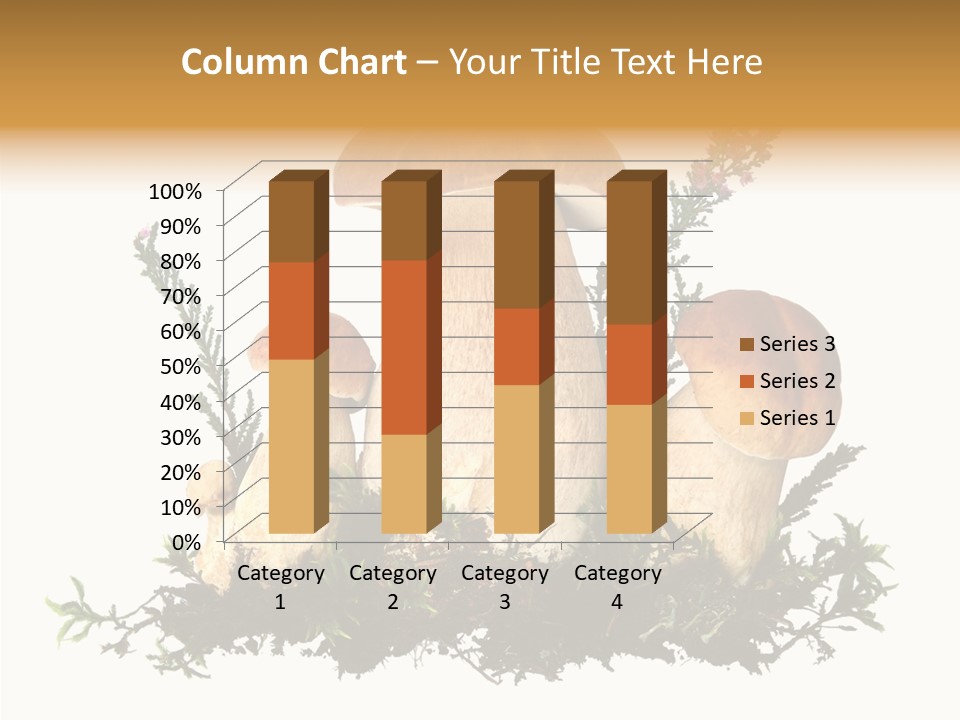 Food Stem Peat PowerPoint Template