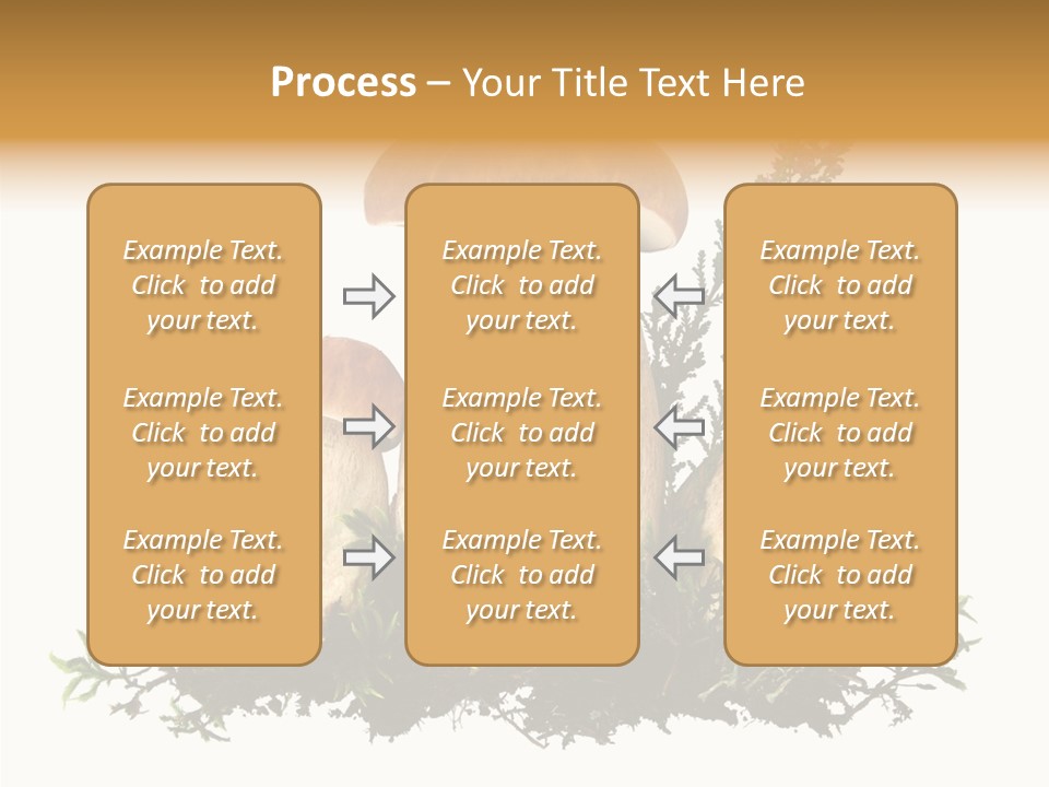 Food Stem Peat PowerPoint Template