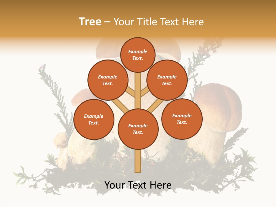 Food Stem Peat PowerPoint Template