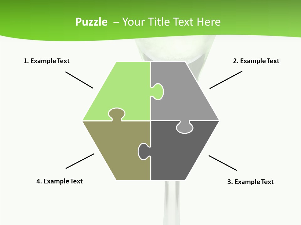 Leisure Green Vodka PowerPoint Template