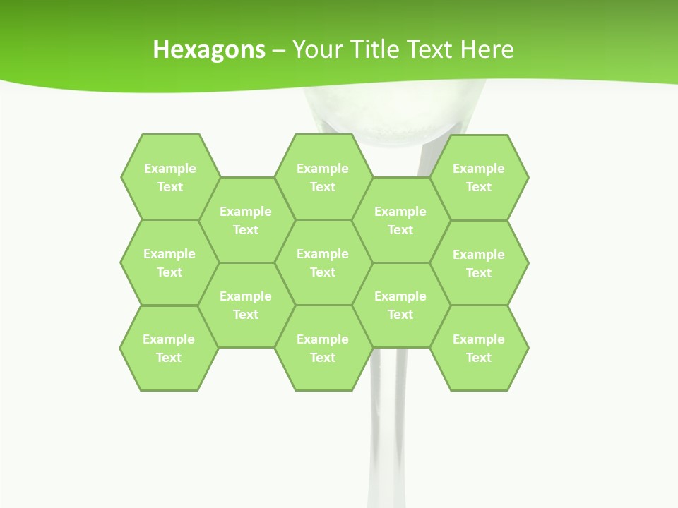 Leisure Green Vodka PowerPoint Template