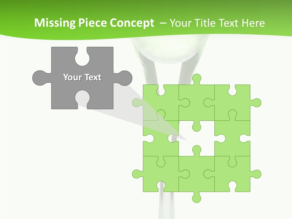 Leisure Green Vodka PowerPoint Template