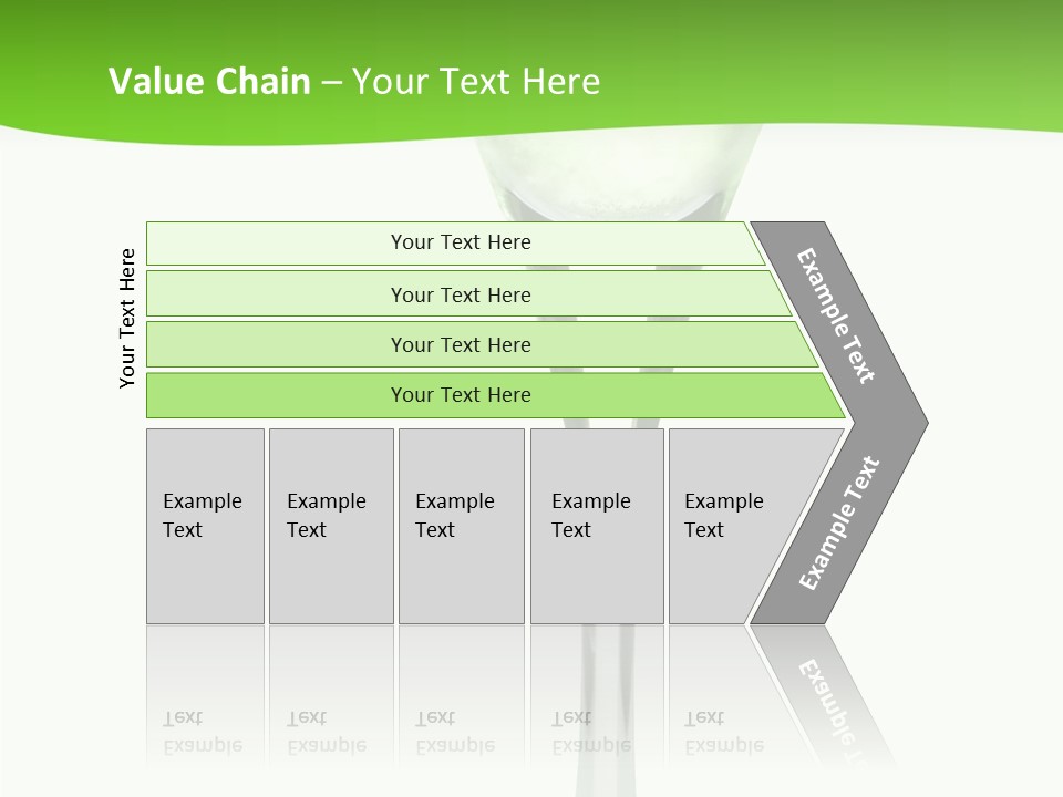 Leisure Green Vodka PowerPoint Template