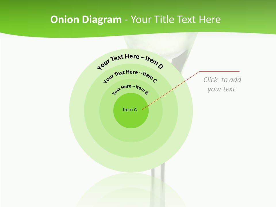 Leisure Green Vodka PowerPoint Template