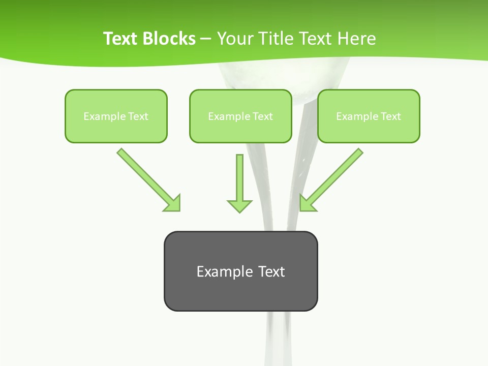 Leisure Green Vodka PowerPoint Template