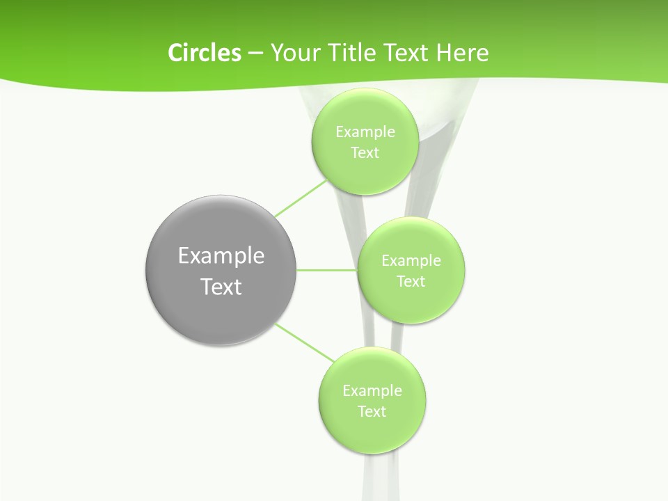 Leisure Green Vodka PowerPoint Template