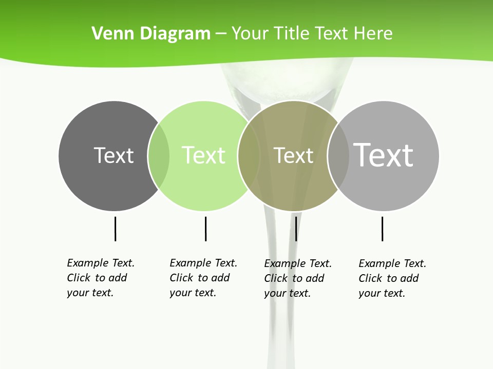 Leisure Green Vodka PowerPoint Template