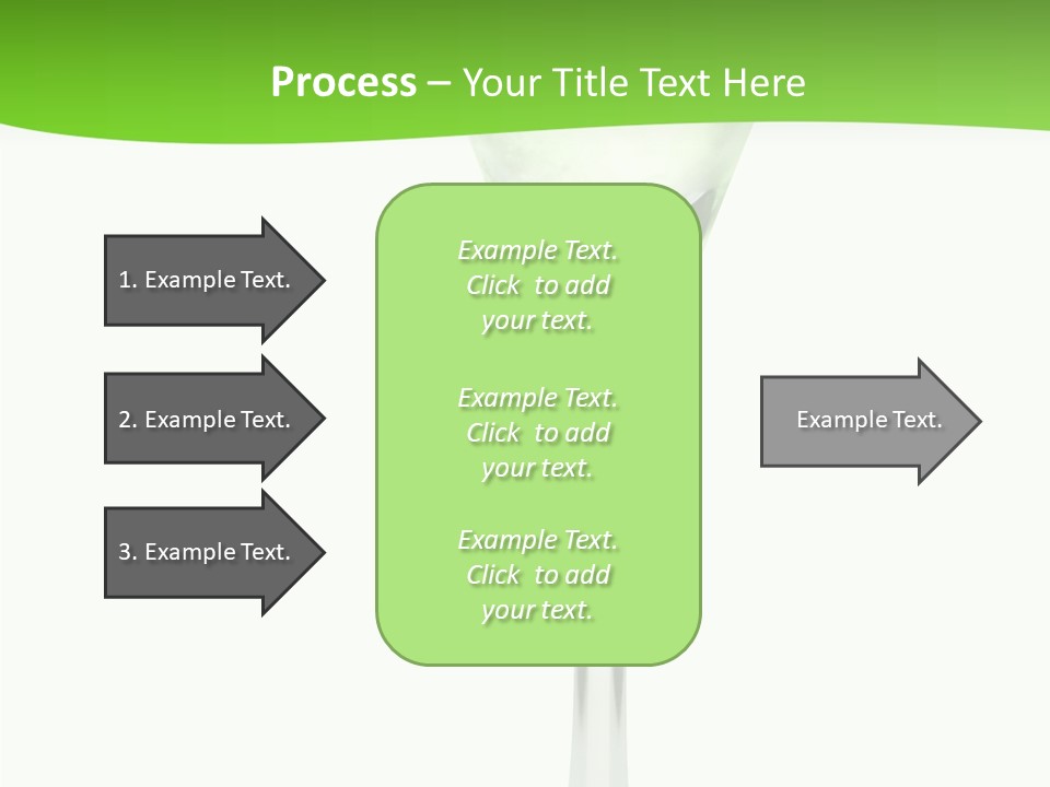 Leisure Green Vodka PowerPoint Template
