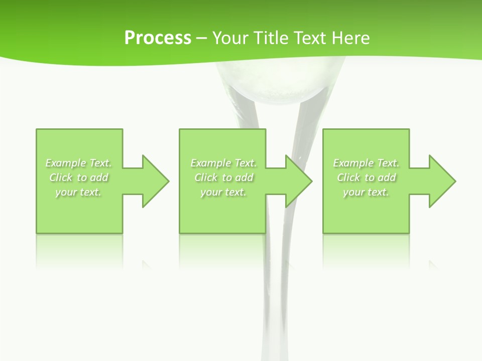 Leisure Green Vodka PowerPoint Template