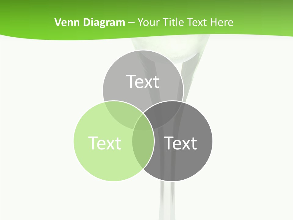 Leisure Green Vodka PowerPoint Template