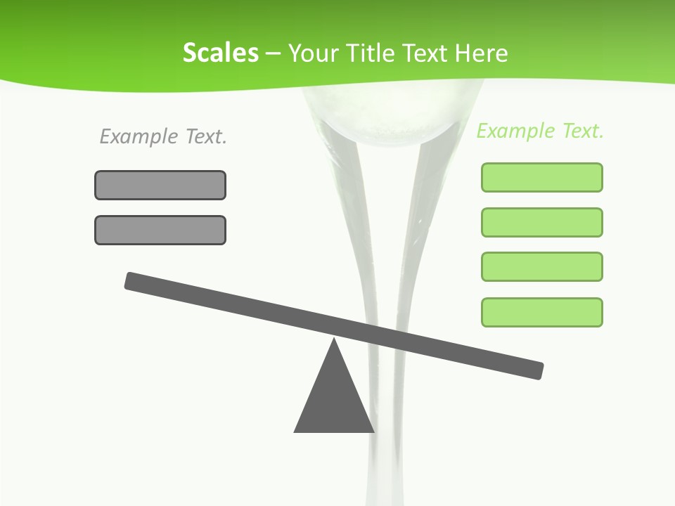 Leisure Green Vodka PowerPoint Template