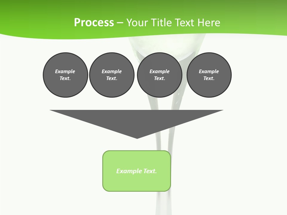 Leisure Green Vodka PowerPoint Template