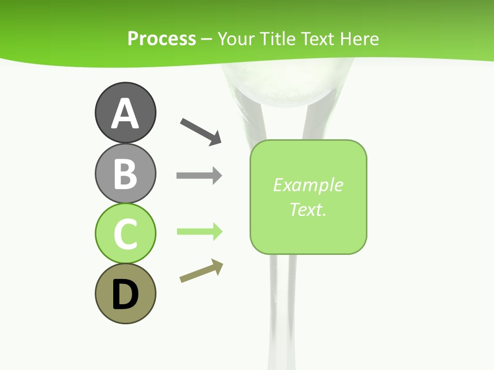 Leisure Green Vodka PowerPoint Template