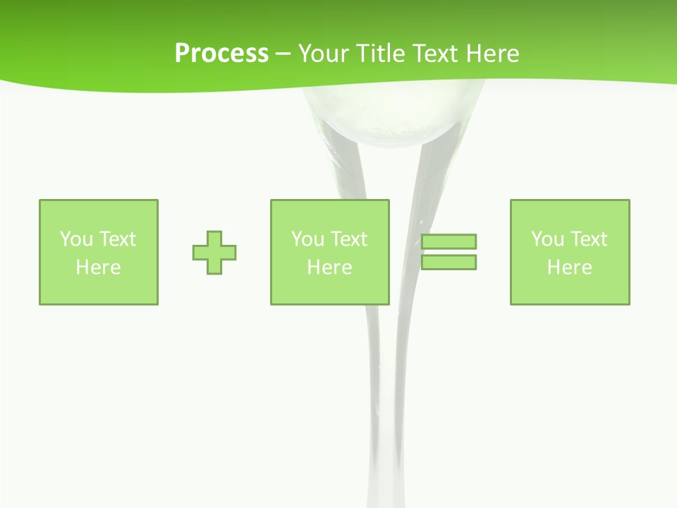 Leisure Green Vodka PowerPoint Template