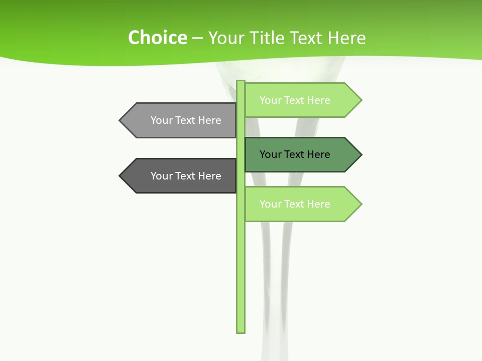 Leisure Green Vodka PowerPoint Template