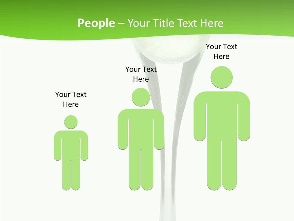 Leisure Green Vodka PowerPoint Template