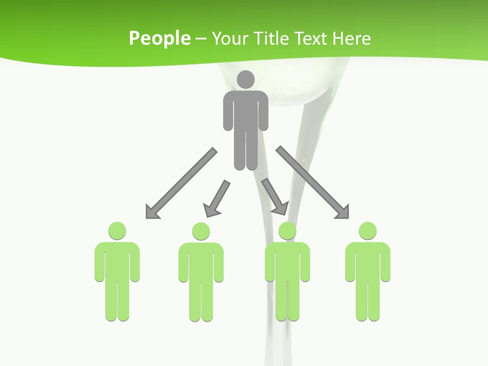 Leisure Green Vodka PowerPoint Template