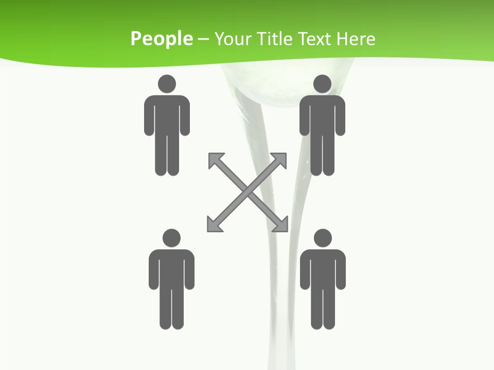 Leisure Green Vodka PowerPoint Template