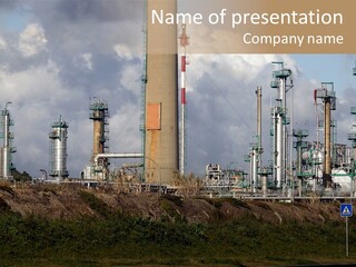 Structure Factory Petrol PowerPoint Template