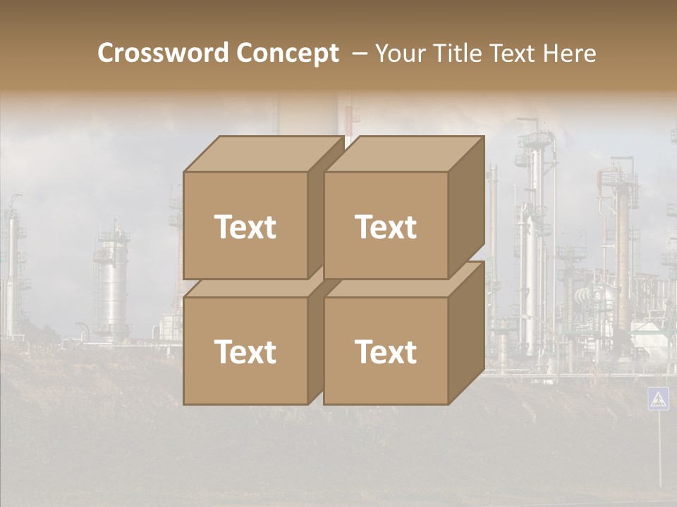 Structure Factory Petrol PowerPoint Template