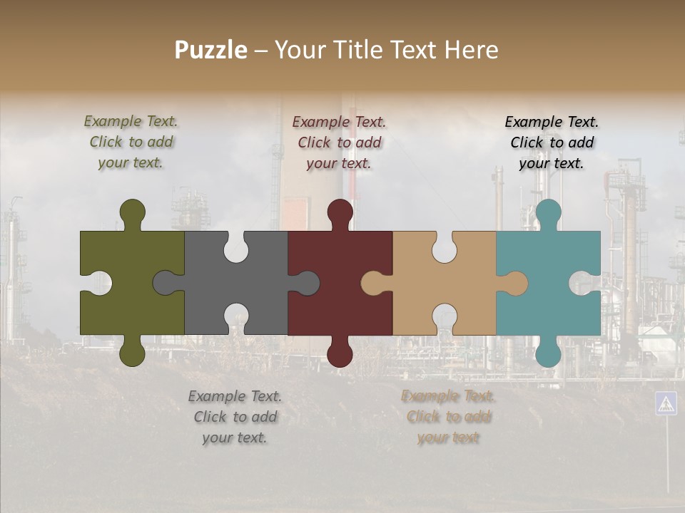 Structure Factory Petrol PowerPoint Template