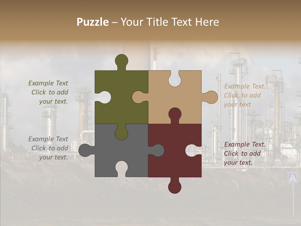 Structure Factory Petrol PowerPoint Template