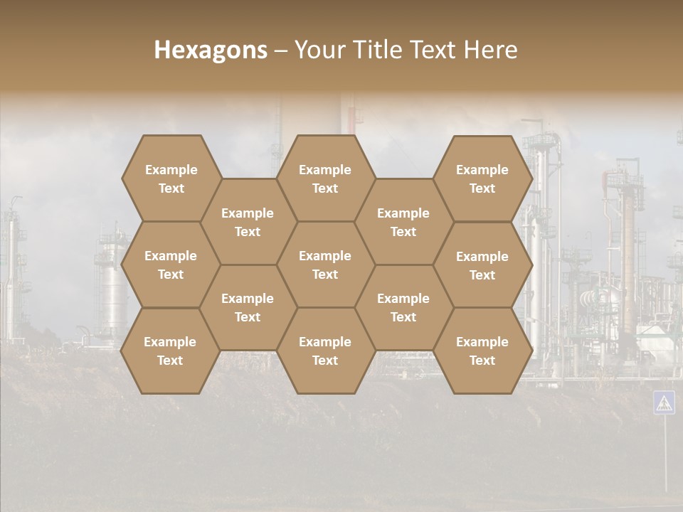 Structure Factory Petrol PowerPoint Template