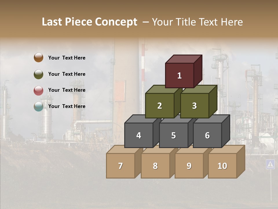 Structure Factory Petrol PowerPoint Template