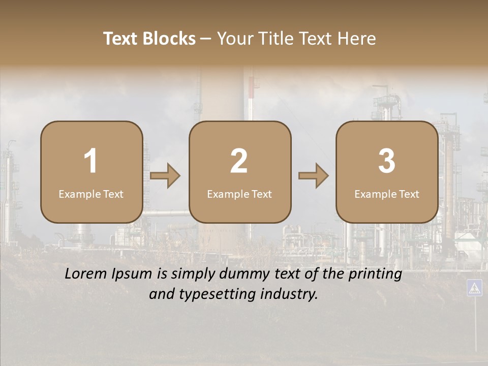 Structure Factory Petrol PowerPoint Template