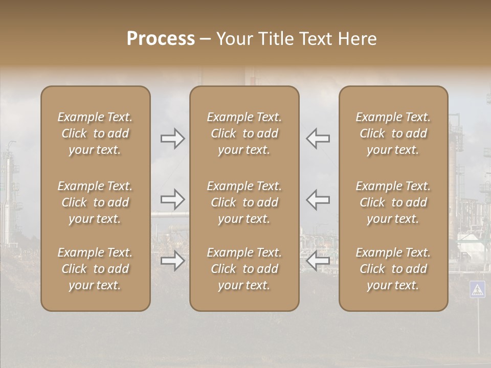 Structure Factory Petrol PowerPoint Template