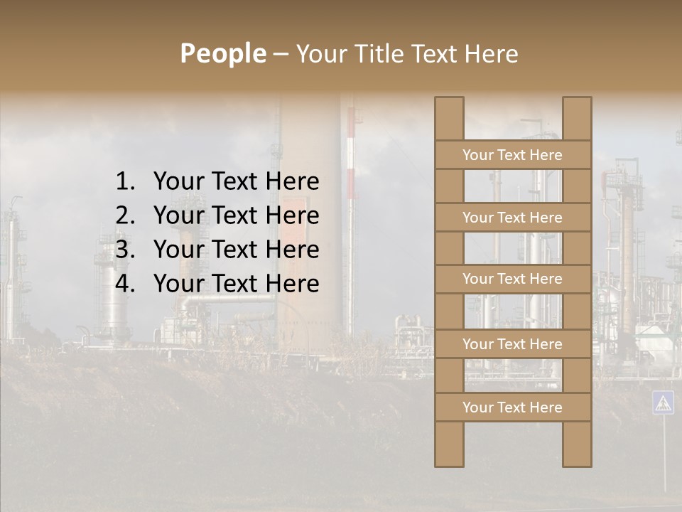 Structure Factory Petrol PowerPoint Template