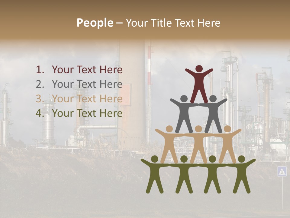 Structure Factory Petrol PowerPoint Template