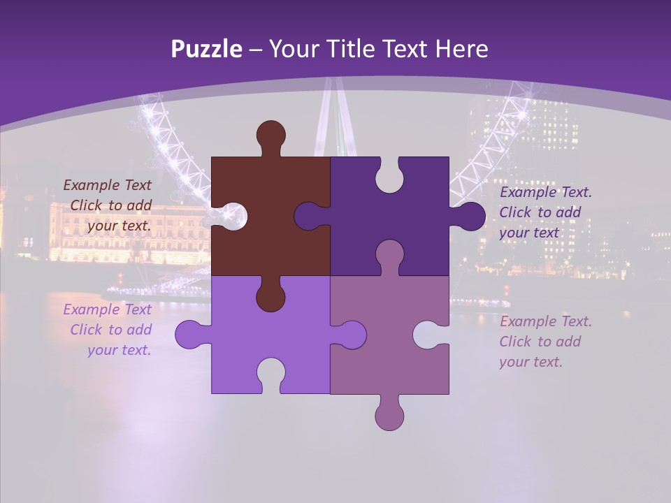 Thames Kingdom Travel PowerPoint Template