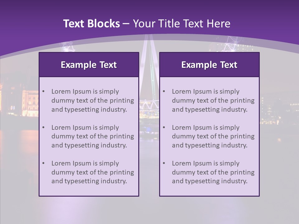 Thames Kingdom Travel PowerPoint Template