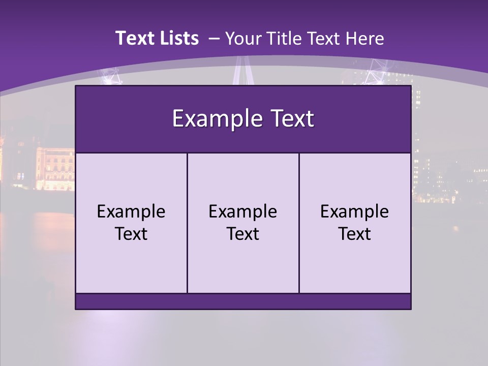 Thames Kingdom Travel PowerPoint Template