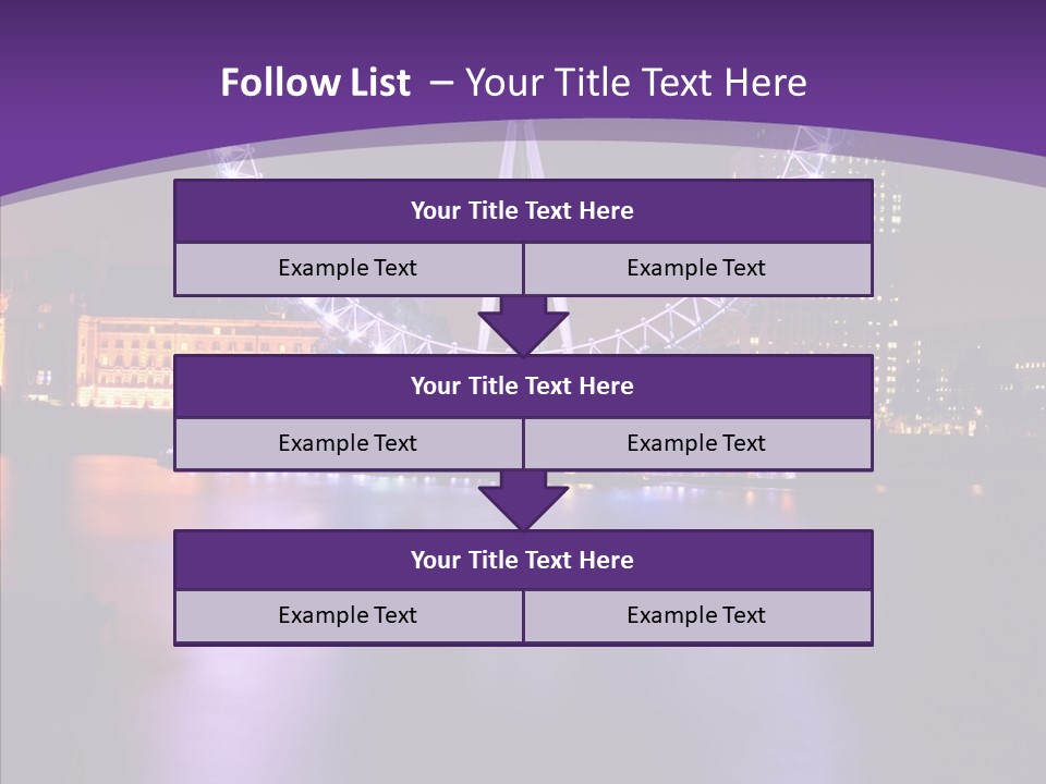 Thames Kingdom Travel PowerPoint Template
