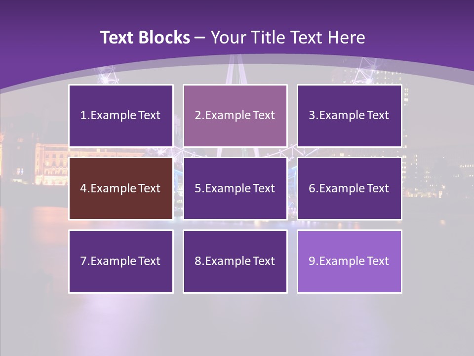 Thames Kingdom Travel PowerPoint Template