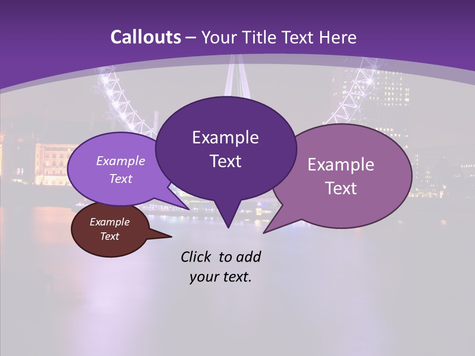 Thames Kingdom Travel PowerPoint Template
