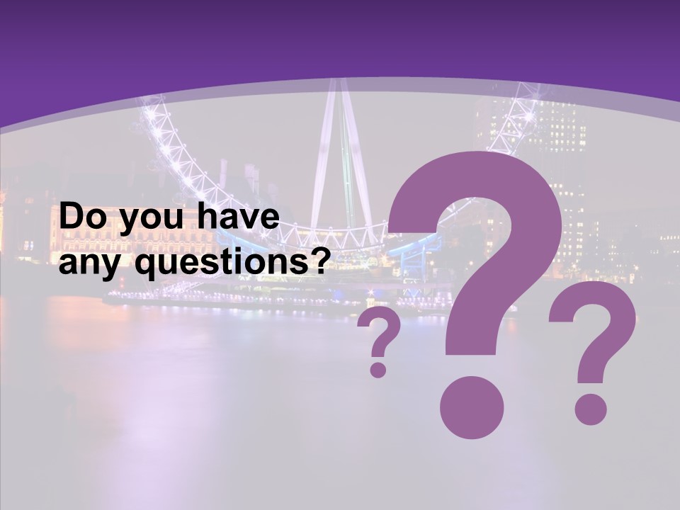 Thames Kingdom Travel PowerPoint Template