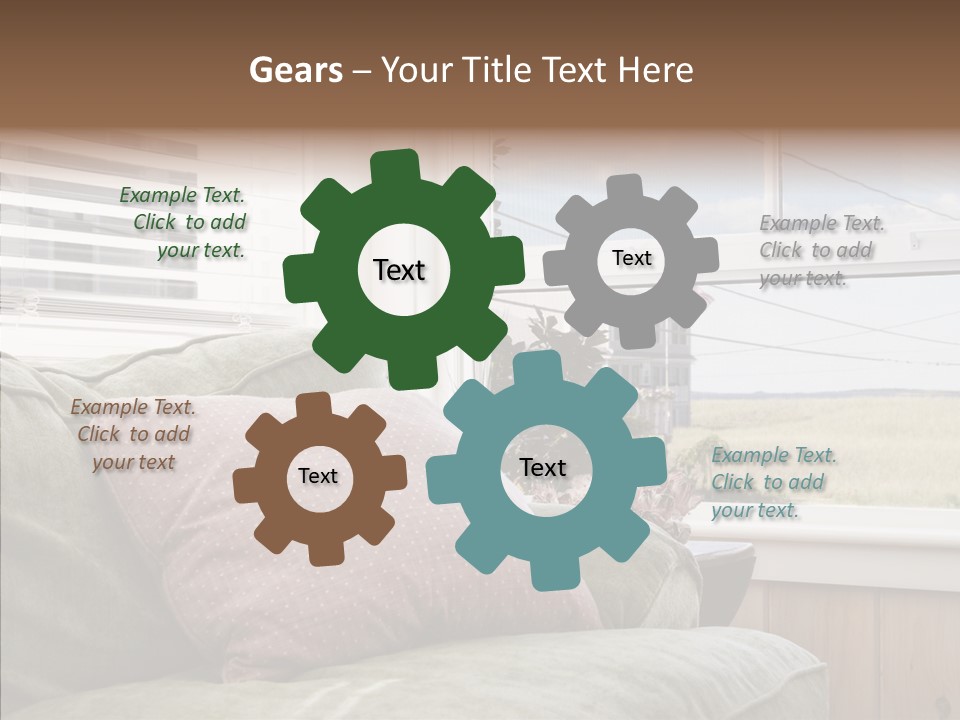 Communication Happy Team PowerPoint Template