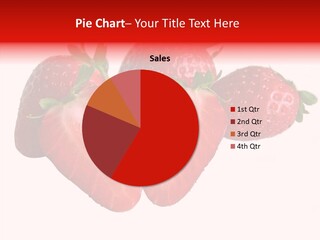 White Eat Macro PowerPoint Template