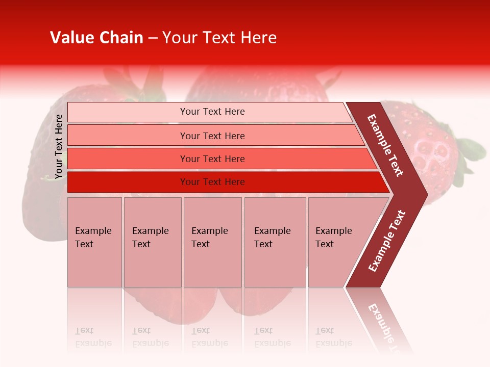 White Eat Macro PowerPoint Template
