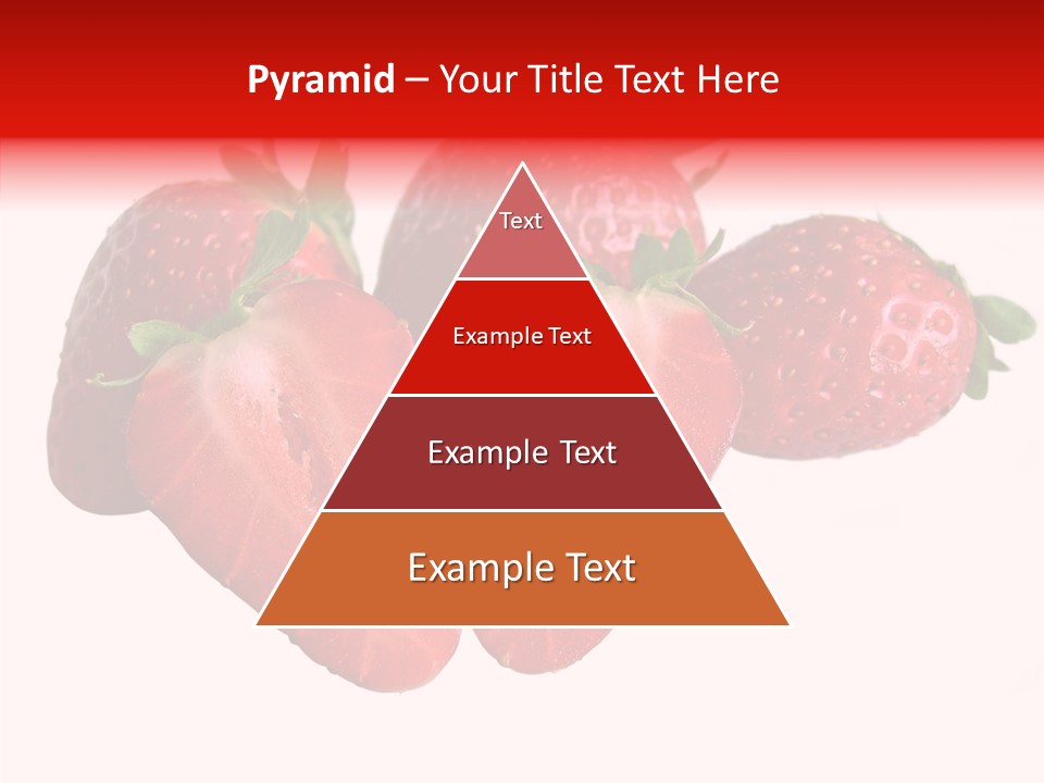 White Eat Macro PowerPoint Template