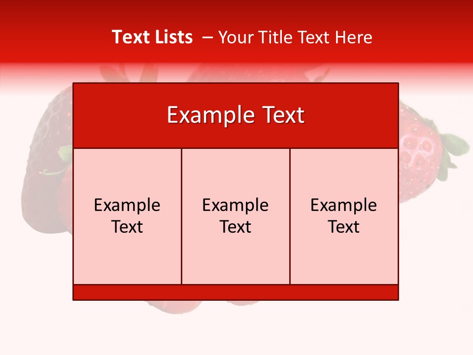 White Eat Macro PowerPoint Template