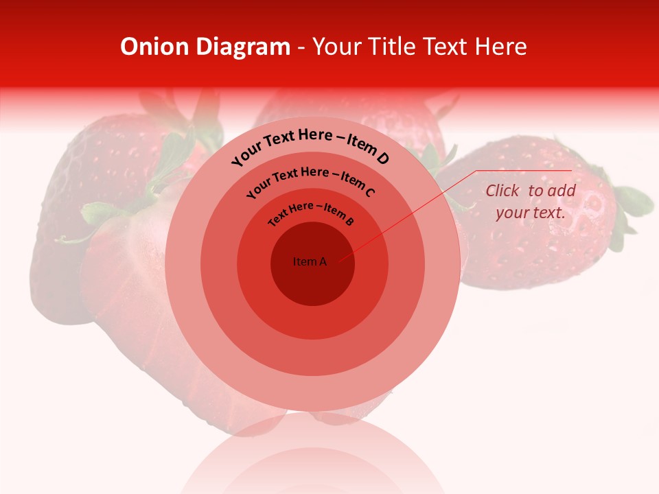 White Eat Macro PowerPoint Template