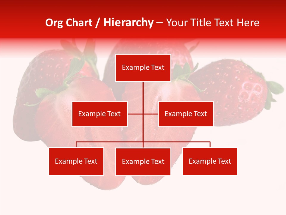 White Eat Macro PowerPoint Template