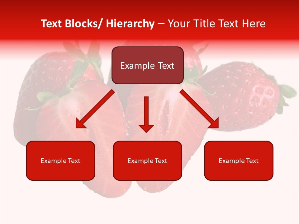 White Eat Macro PowerPoint Template