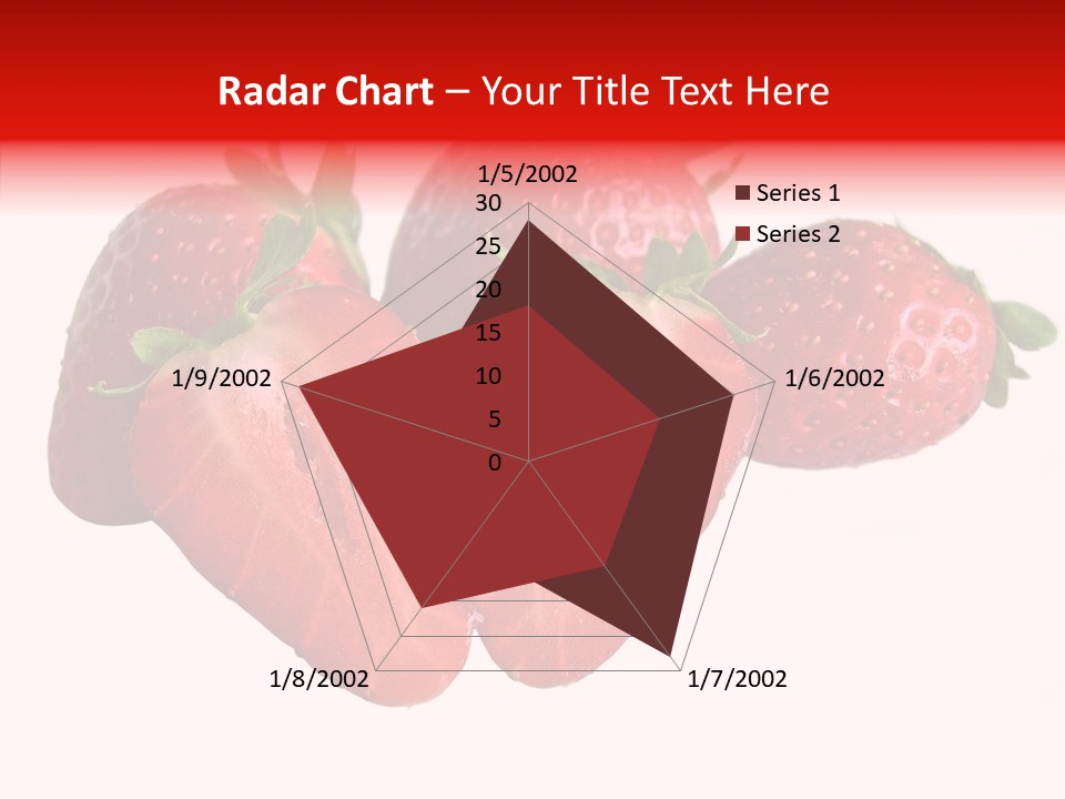 White Eat Macro PowerPoint Template