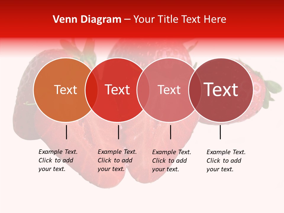 White Eat Macro PowerPoint Template